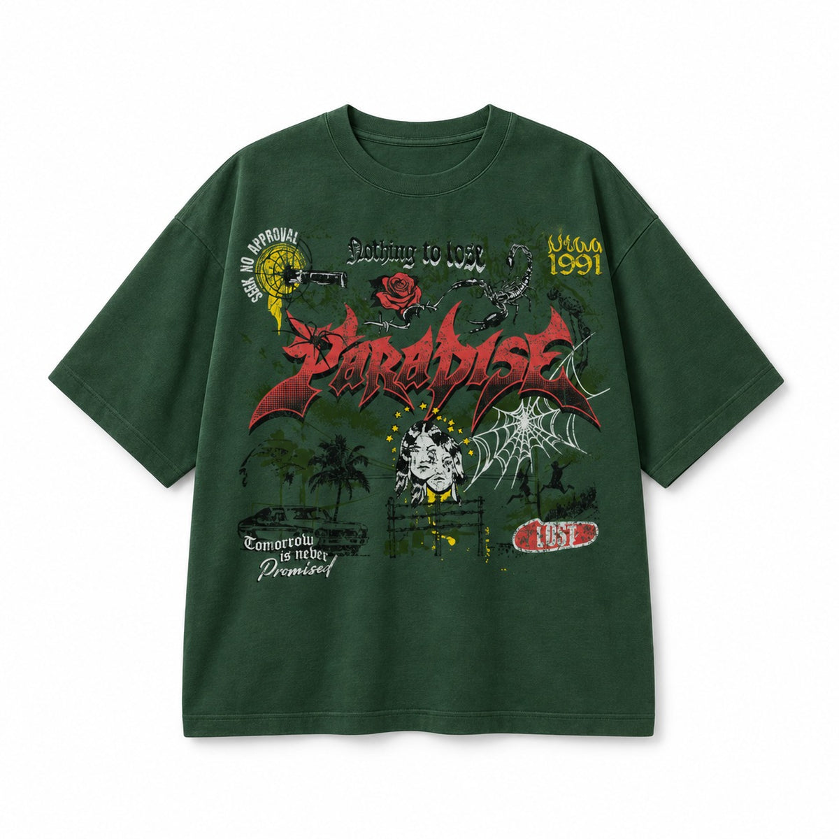 Nothing To Lose T-Shirt - Green