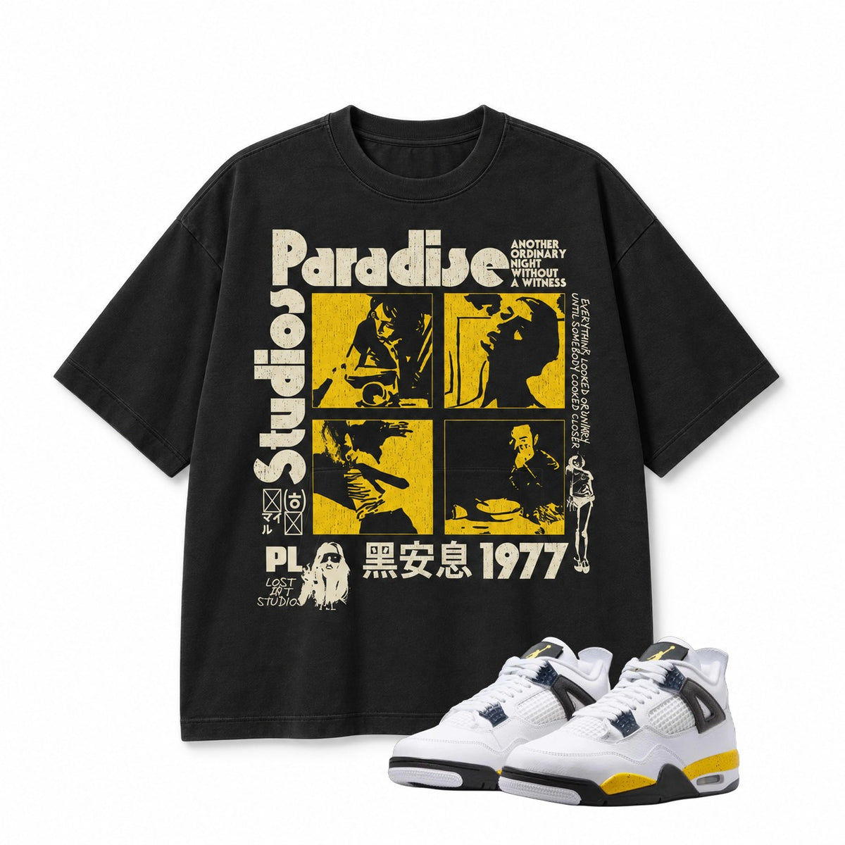 Studio 77 T-Shirt - Black