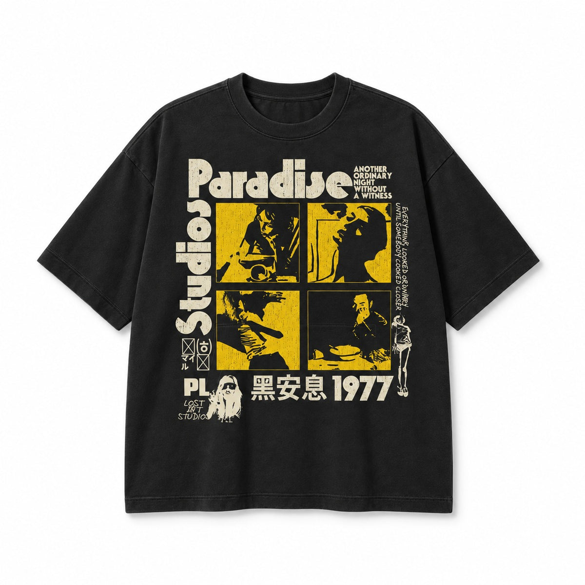 Studio 77 T-Shirt - Black