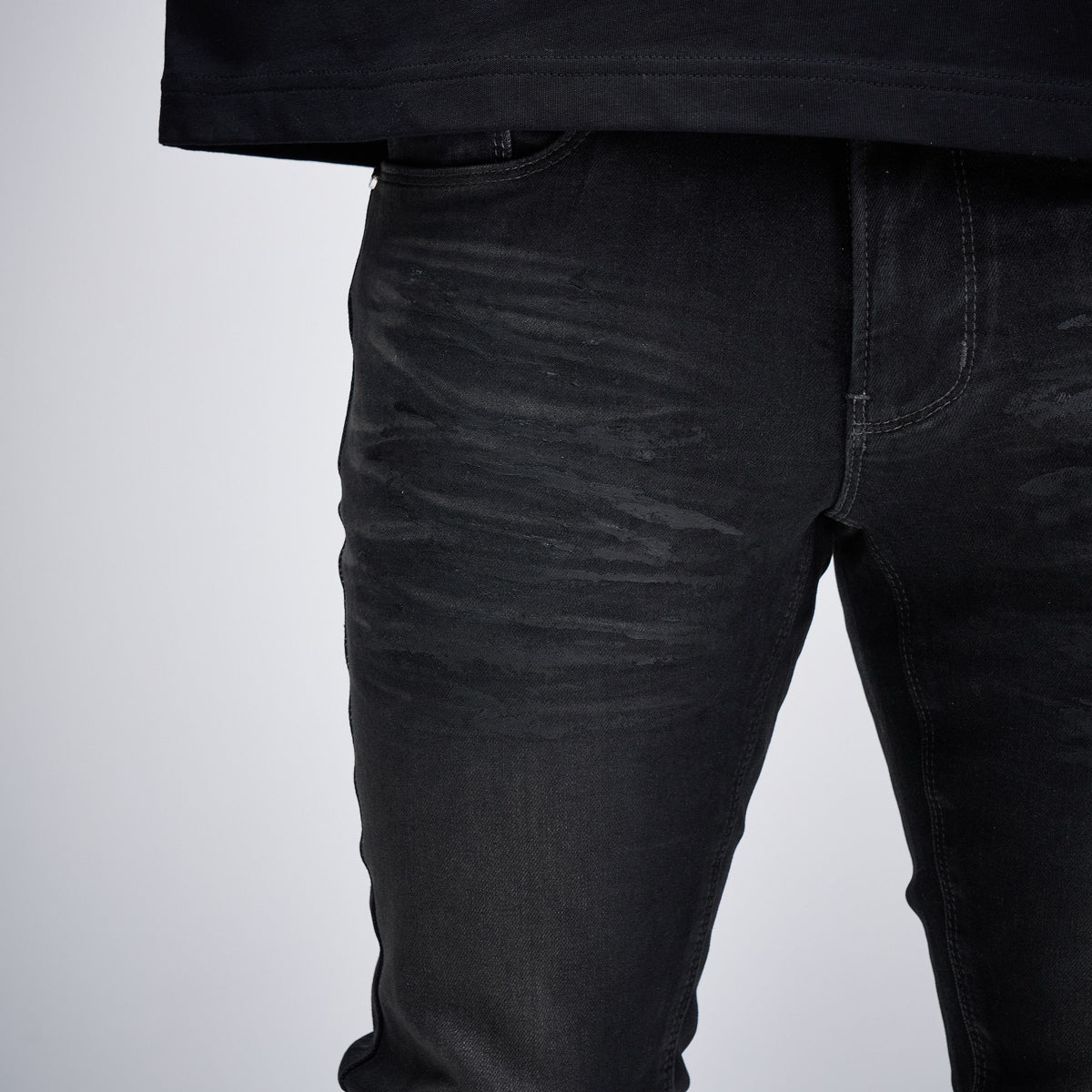 RAVEN DENIM - Black