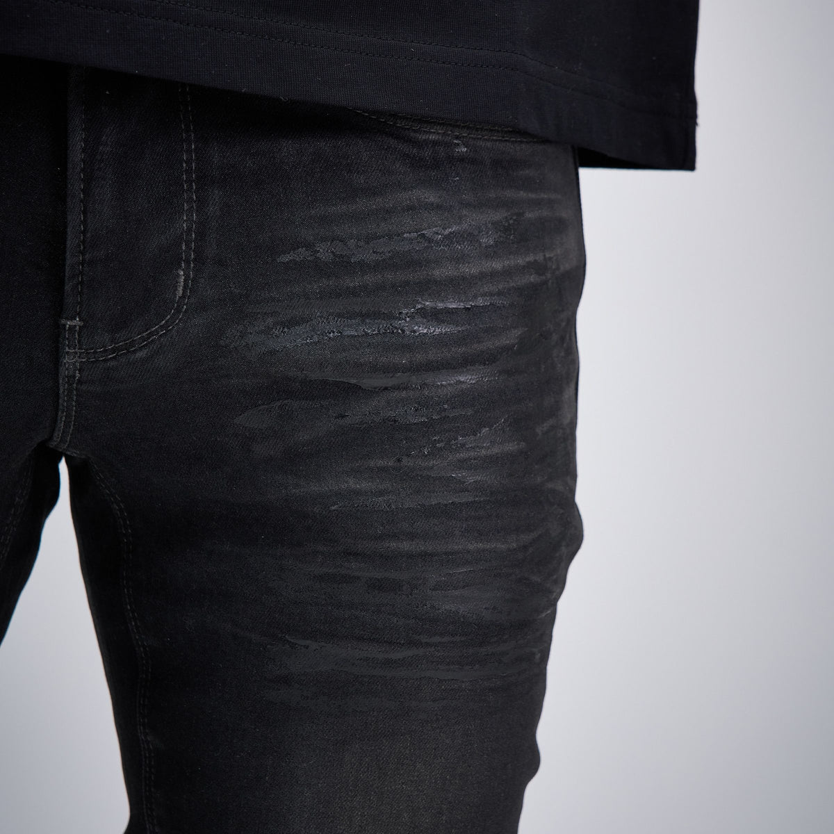 RAVEN DENIM - Black