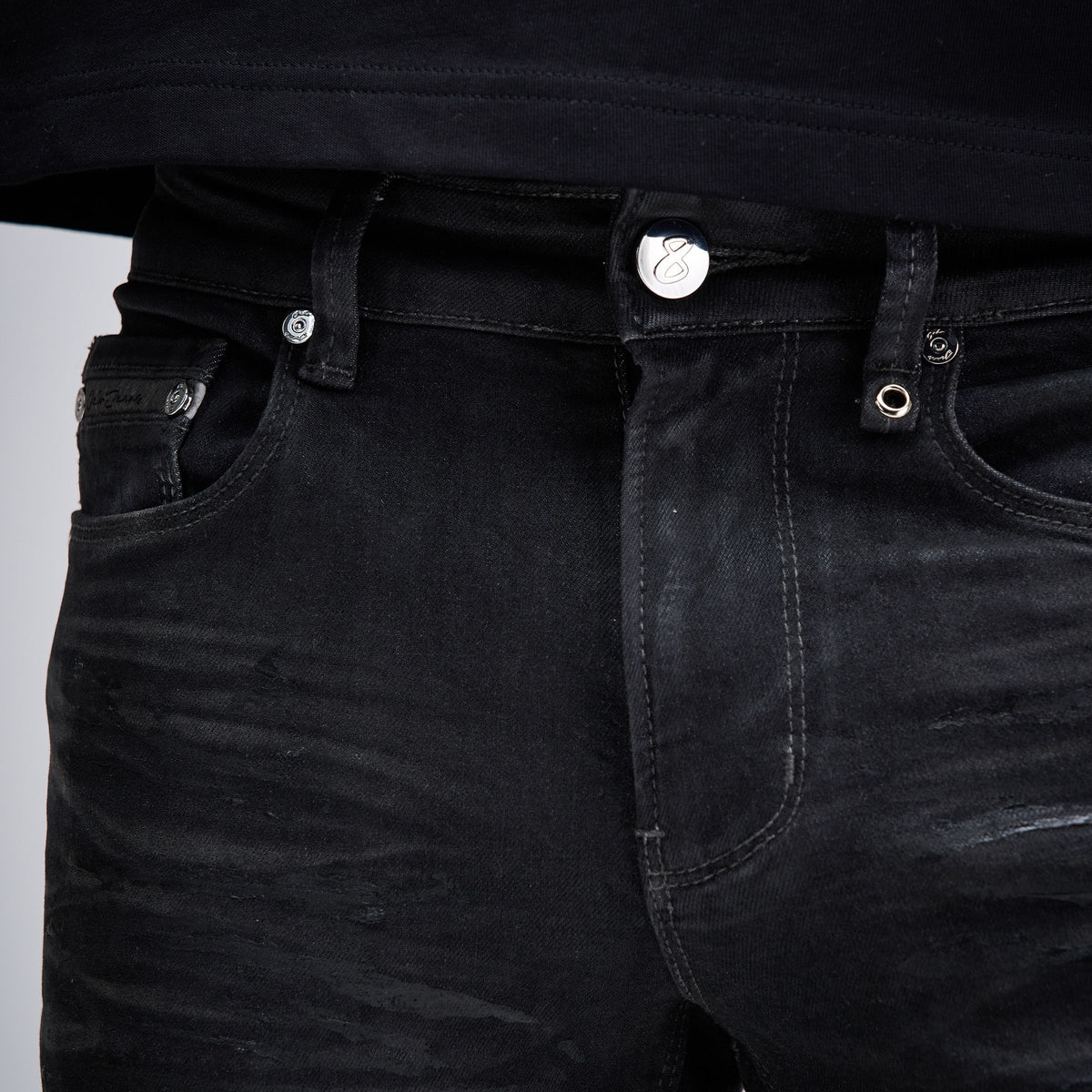 RAVEN DENIM - Black