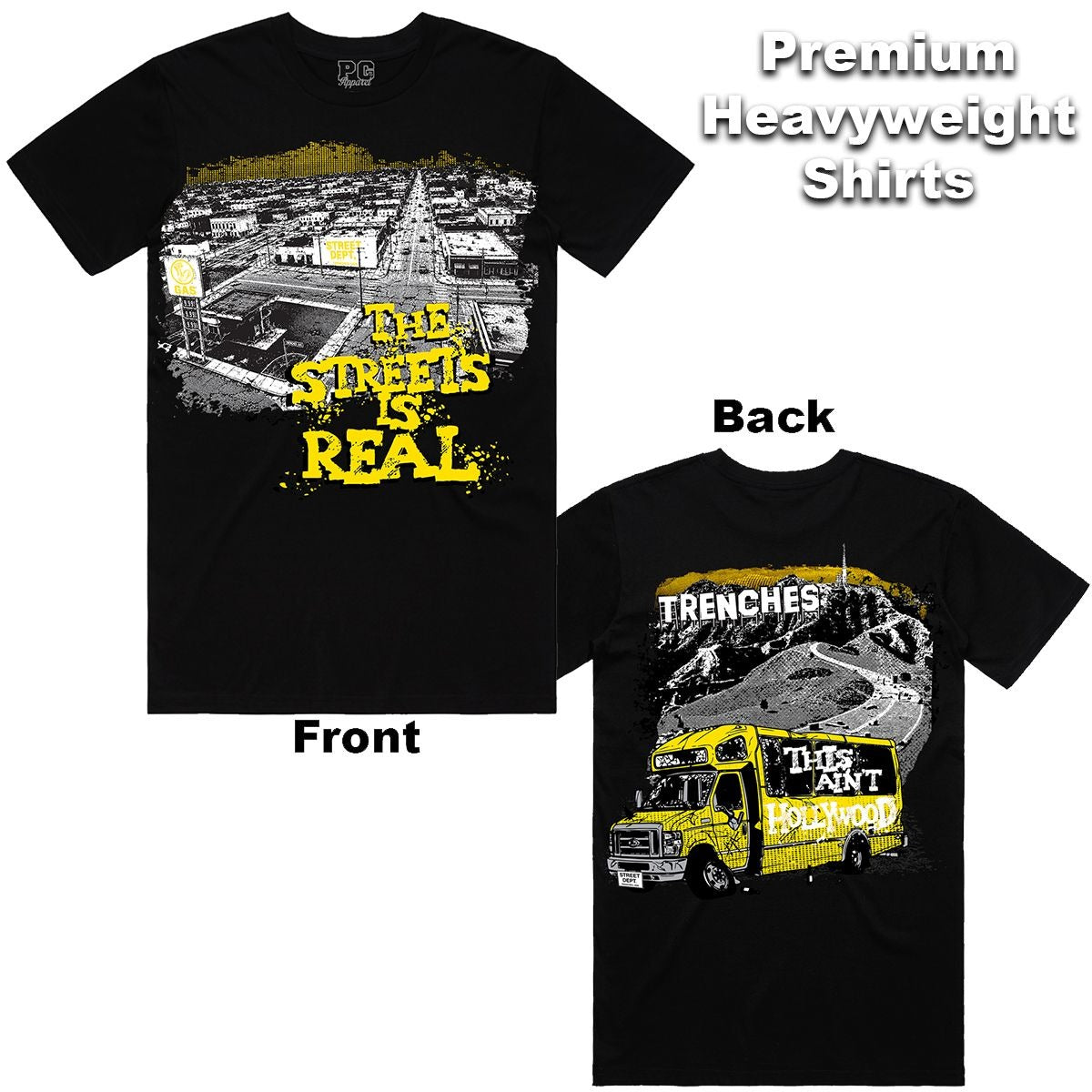 REAL STREET - Black/Yellow