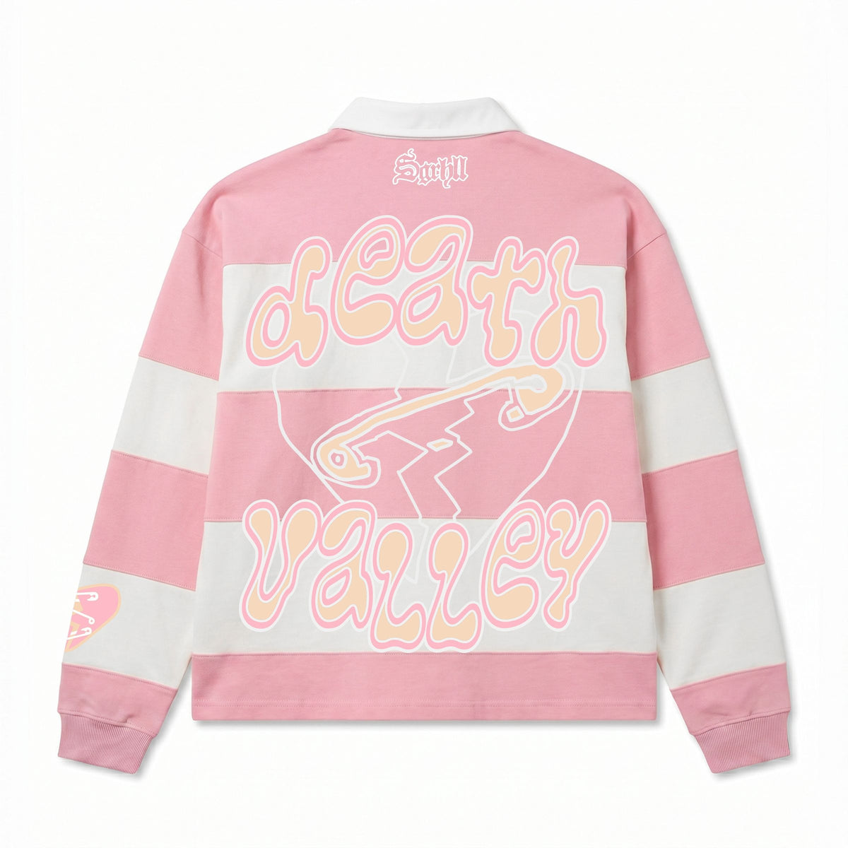 "TOGETHER" POLO (PINK/WHITE)