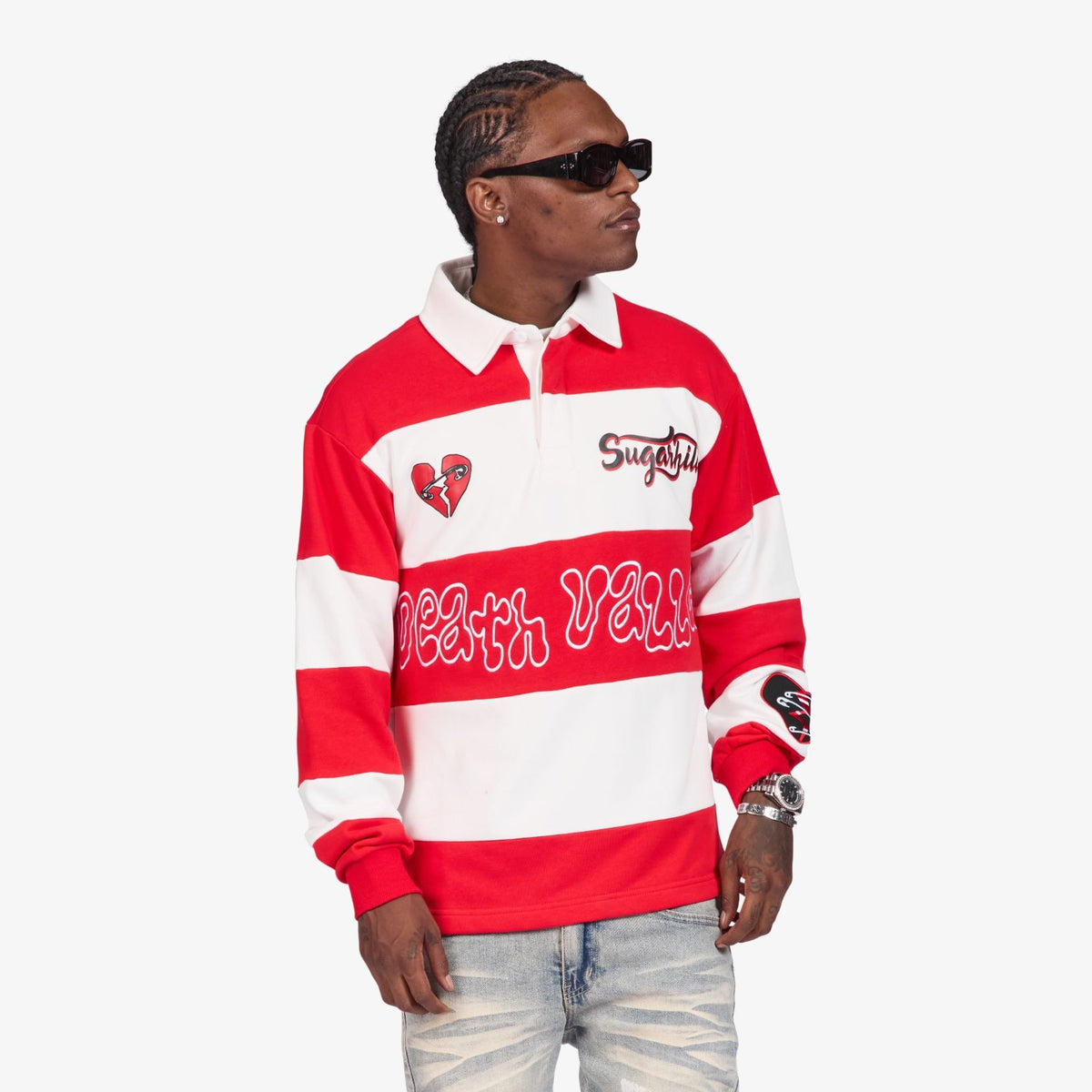 "TOGETHER" POLO (RED/WHITE)