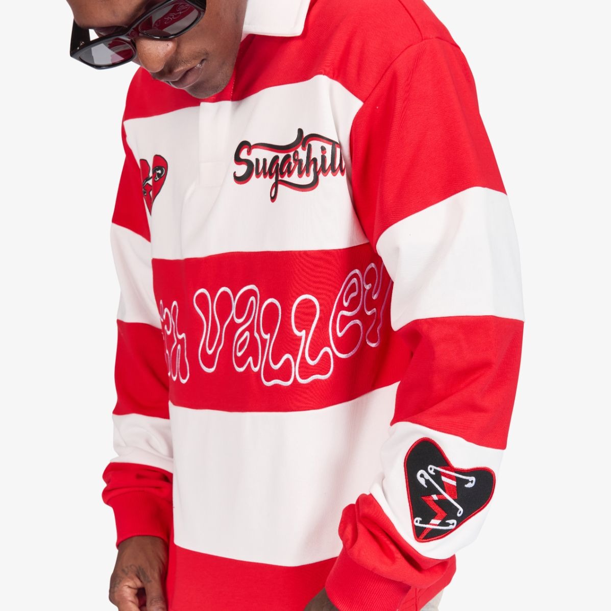 "TOGETHER" POLO (RED/WHITE)