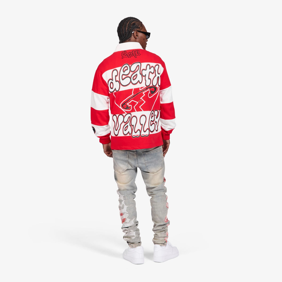 "TOGETHER" POLO (RED/WHITE)