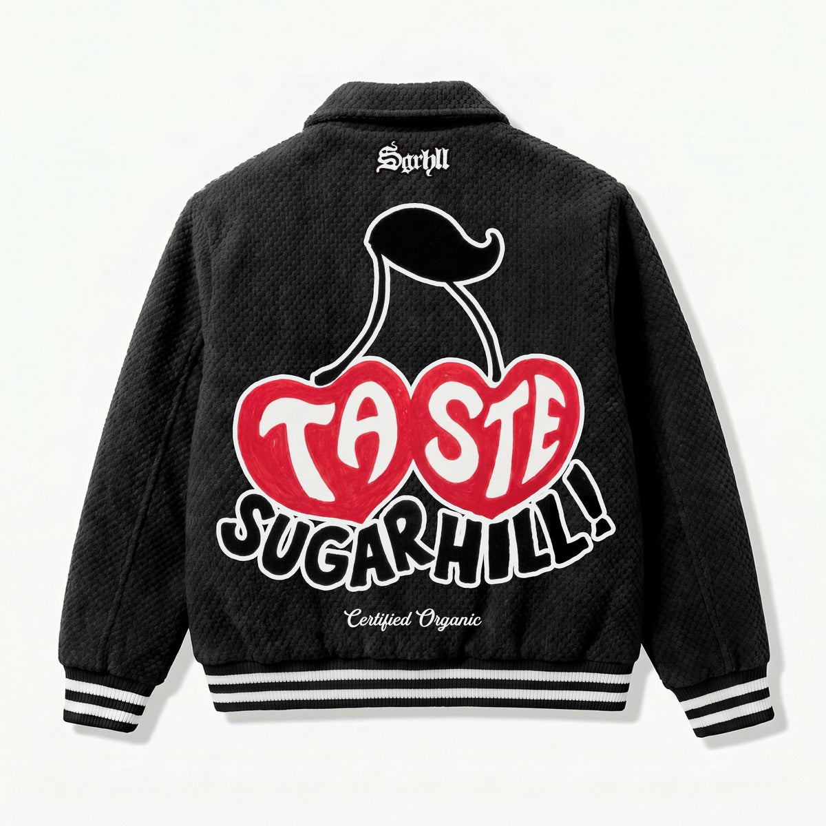 "CHERRY" JACKET (BLACK)