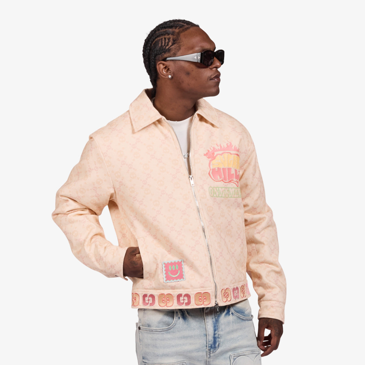 "MINDFUL" JACKET (CREAM)