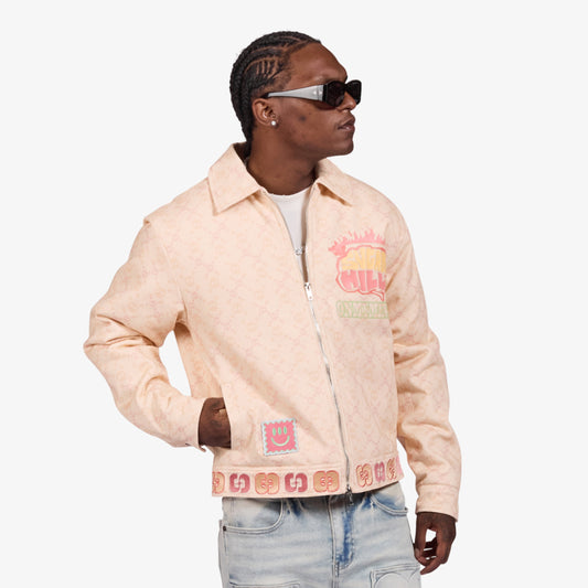 "MINDFUL" JACKET (CREAM)