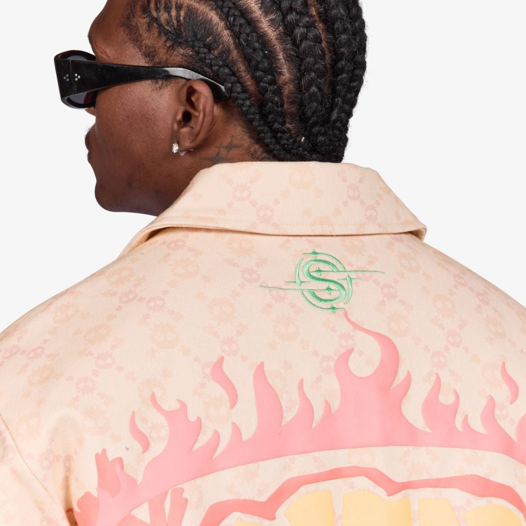 "MINDFUL" JACKET (CREAM)