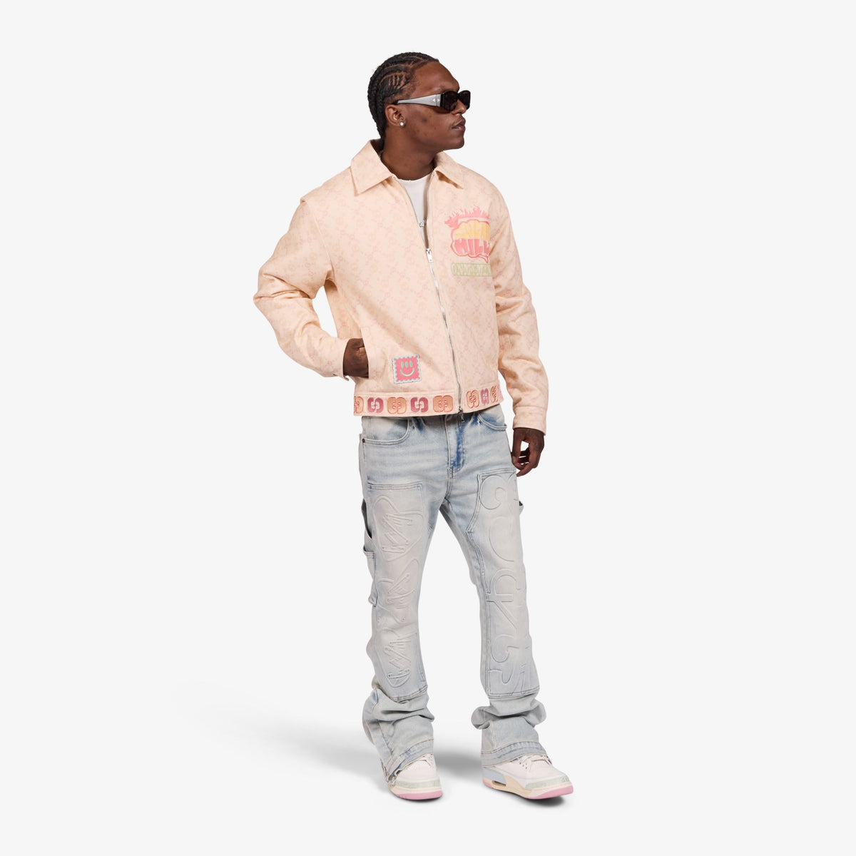 "MINDFUL" JACKET (CREAM)