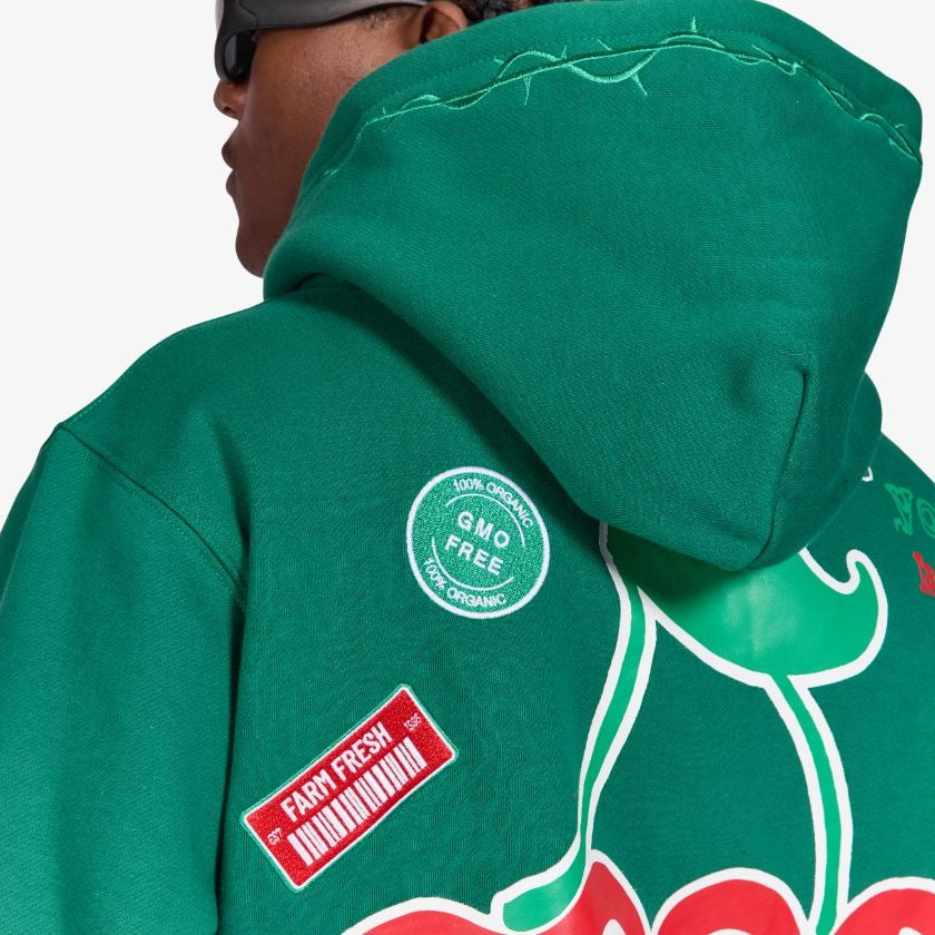 "CHERRY" HOODIE (GREEN)
