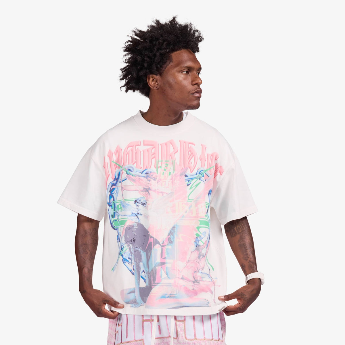 "ALONE" T-SHIRT (WHITE)