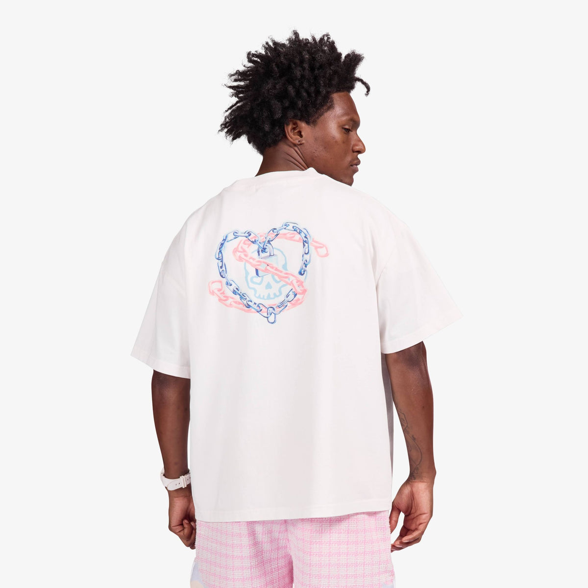 "ALONE" T-SHIRT (WHITE)