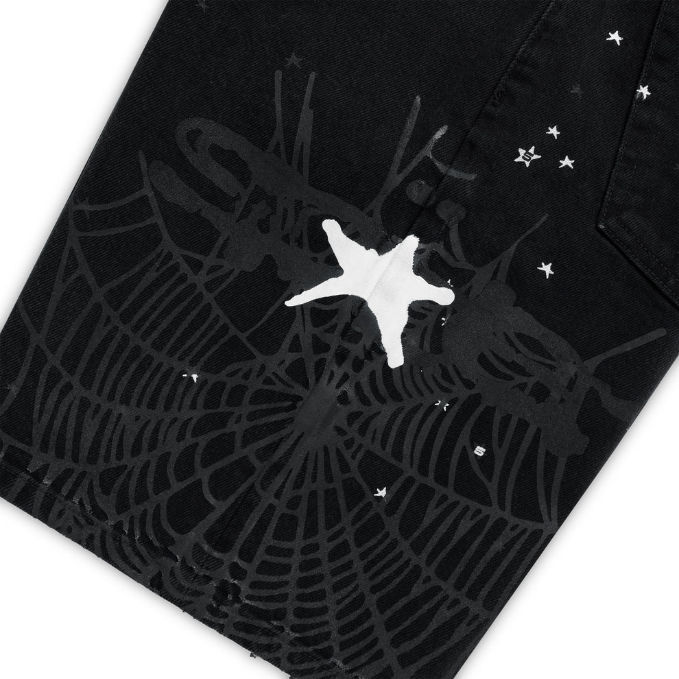 Spider HEAVY WEB DENIM SHORT