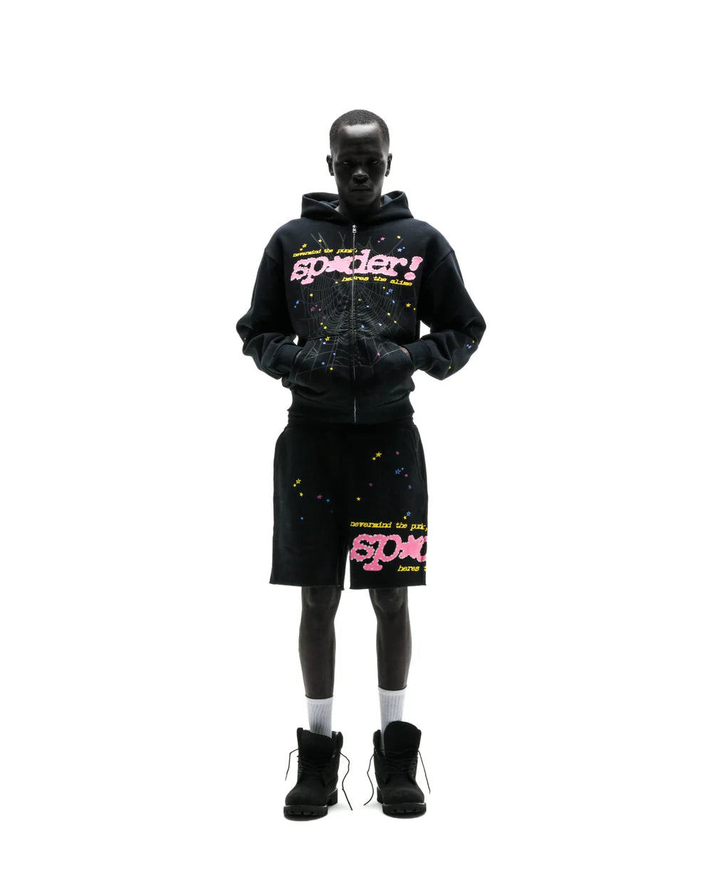 PUNK V2 ZIP UP-Spider hoodie
