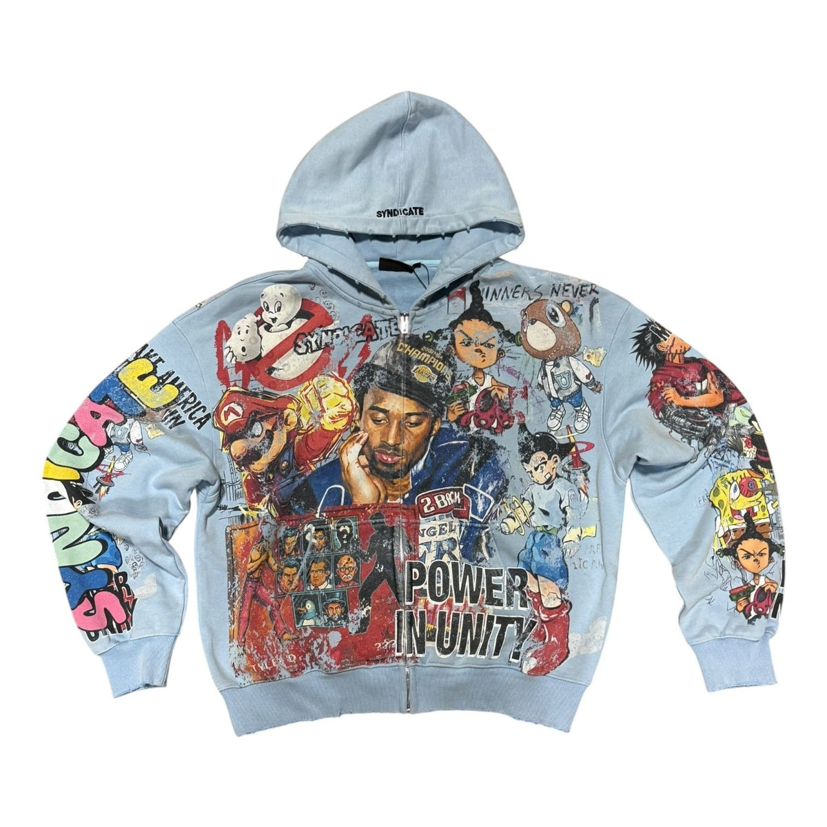 "Unity 2.0" Zip Up Blue