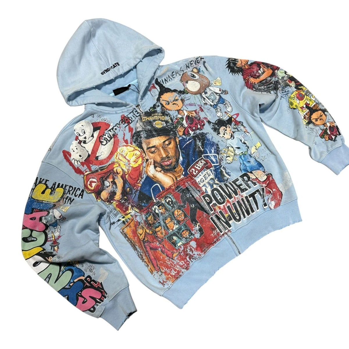 "Unity 2.0" Zip Up Blue