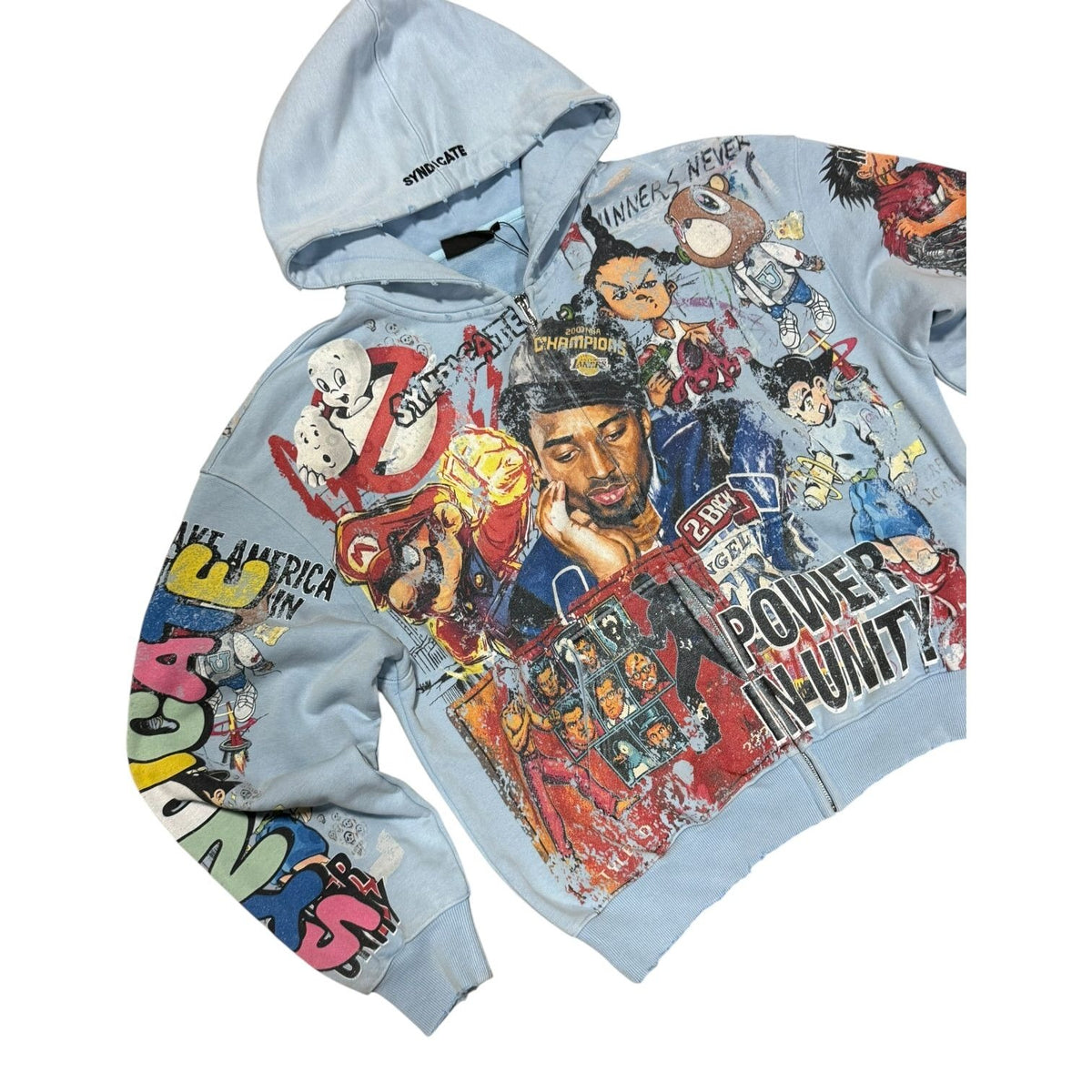 "Unity 2.0" Zip Up Blue
