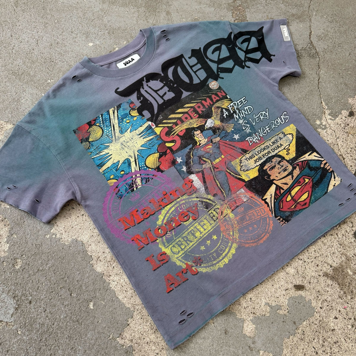 TOON TEE - Grey