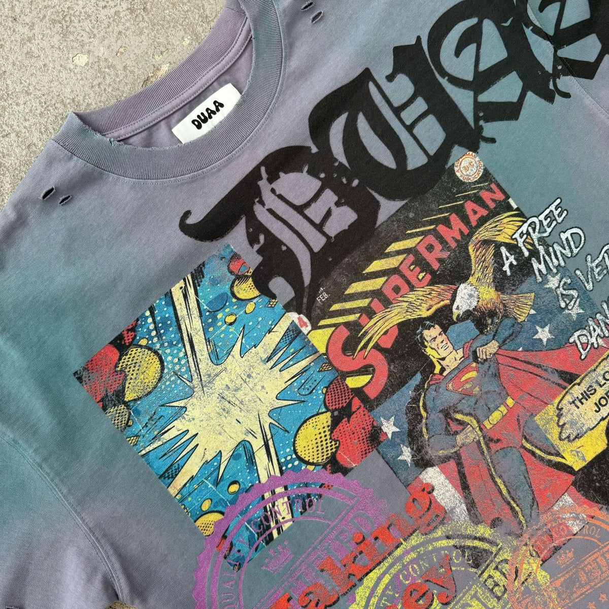 TOON TEE - Grey