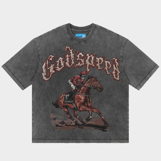 Thoroughbred II NG T-shirt (Grey Wash)