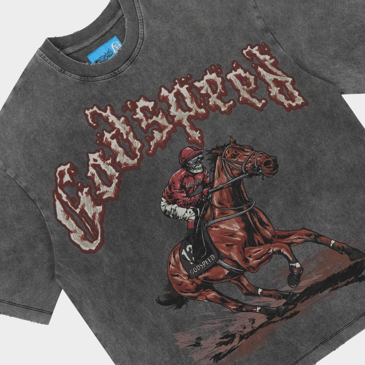 Thoroughbred II NG T-shirt (Grey Wash)