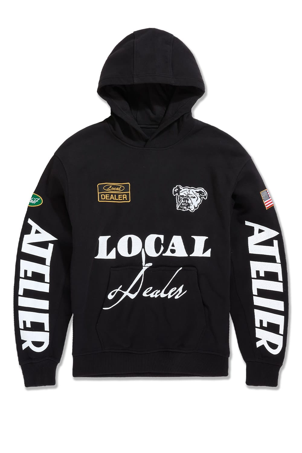 Atelier Pullover Hoodie (Black)
