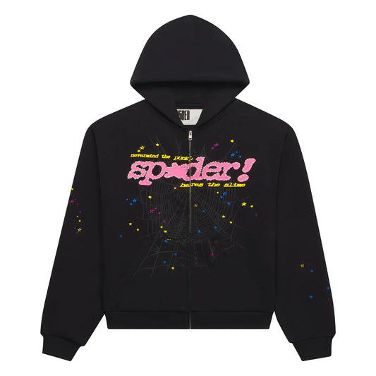 PUNK V2 ZIP UP-Spider hoodie