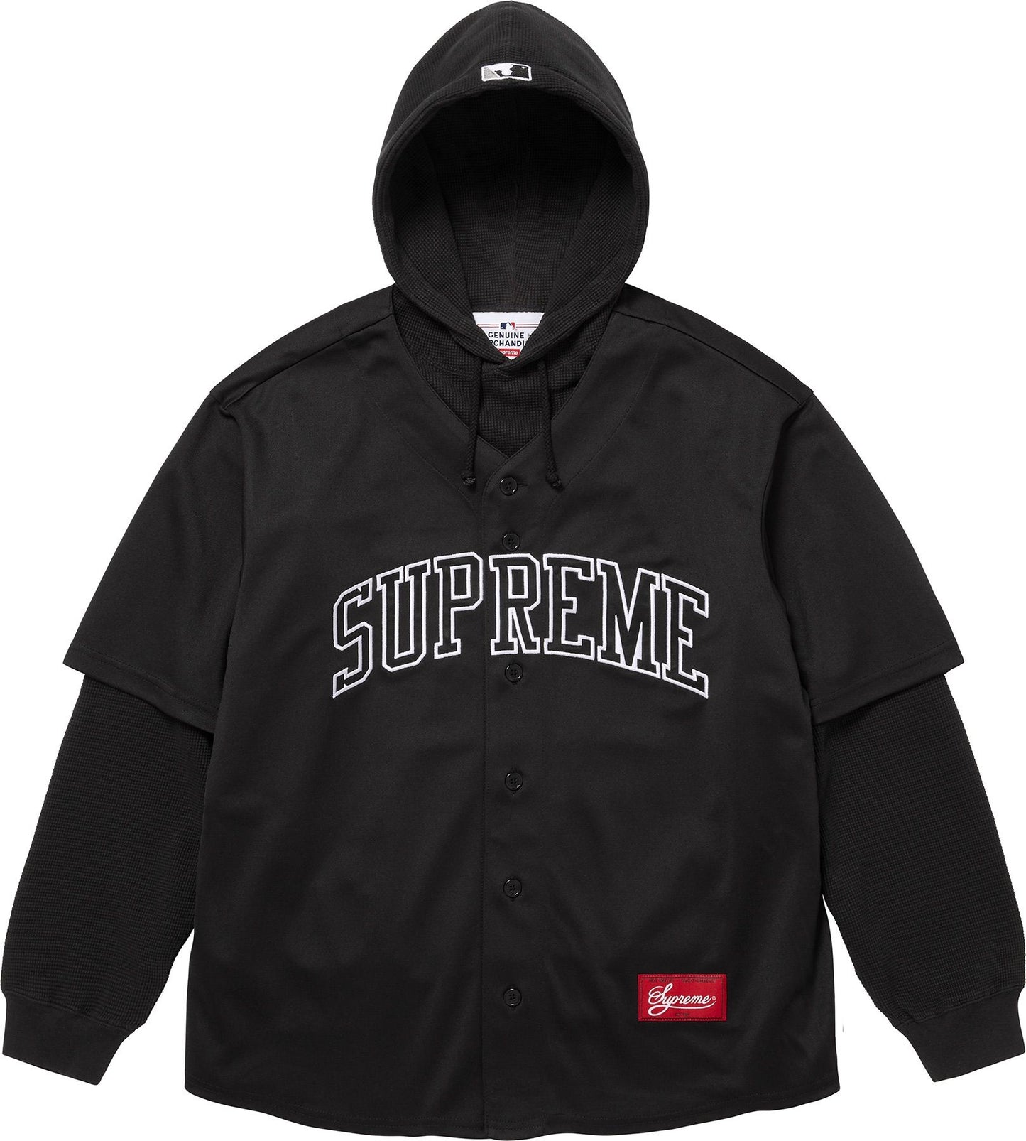 Supreme®/Chicago White Sox™ Hooded Baseball Jersey