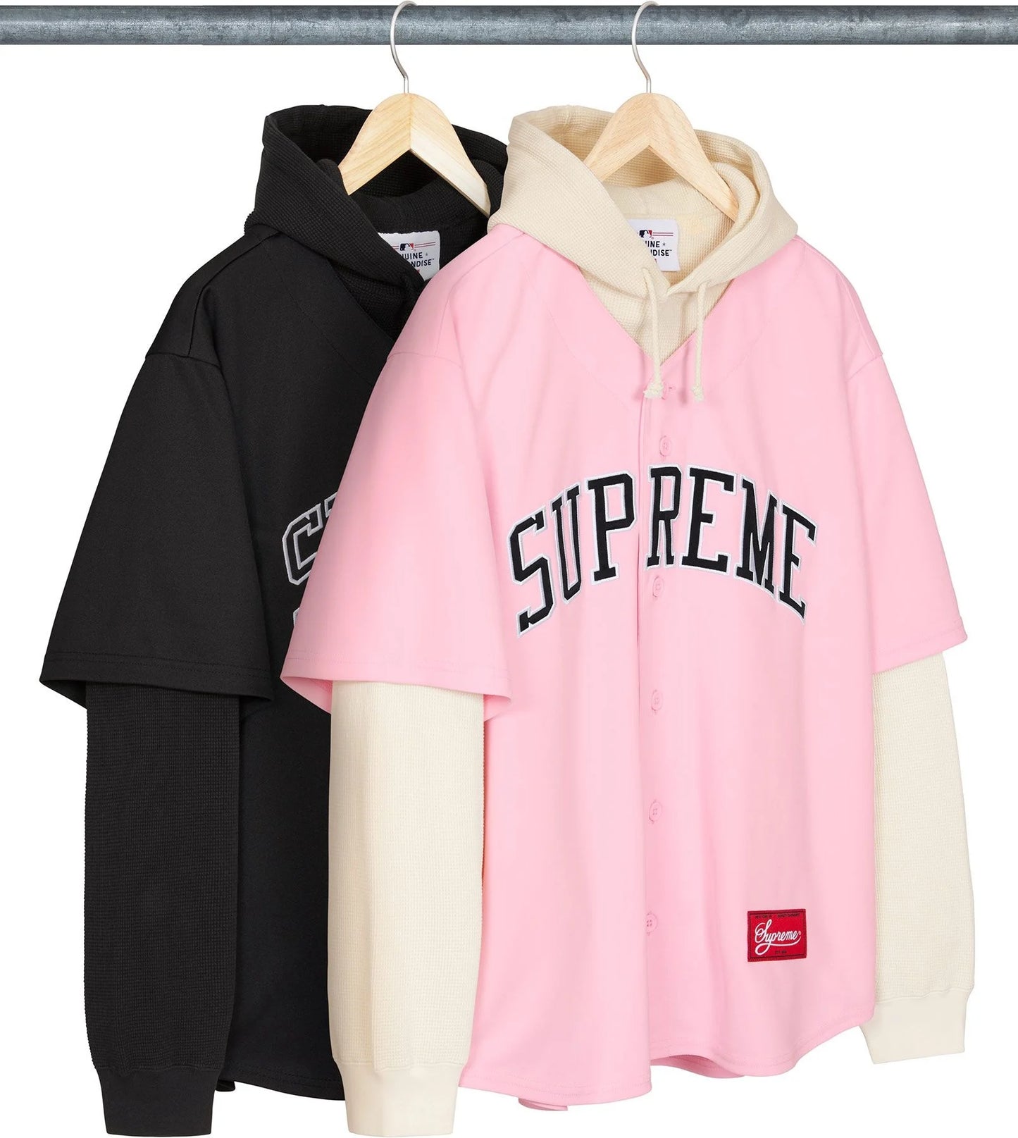 Supreme®/Chicago White Sox™ Hooded Baseball Jersey