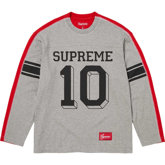Split L/S Football Top