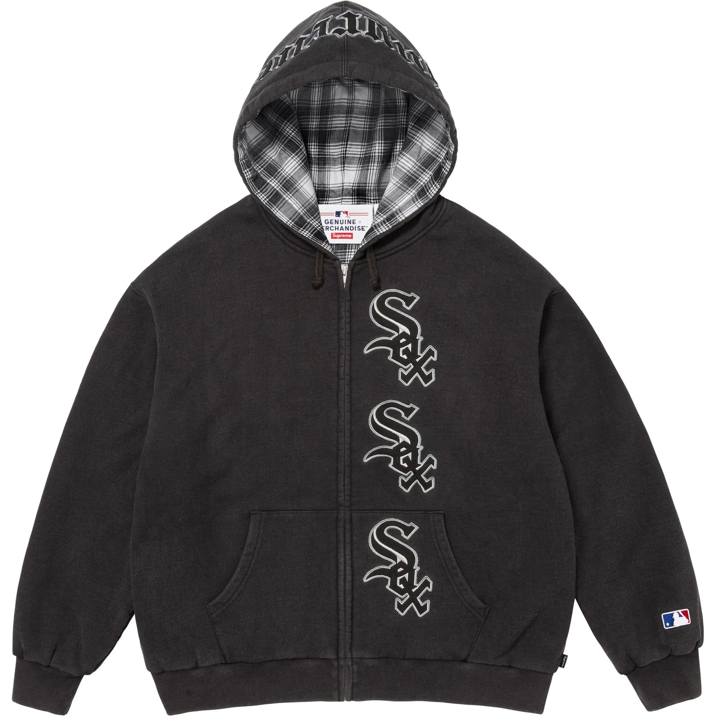 Supreme®/Chicago White Sox™ Zip Up Hooded Sweatshirt