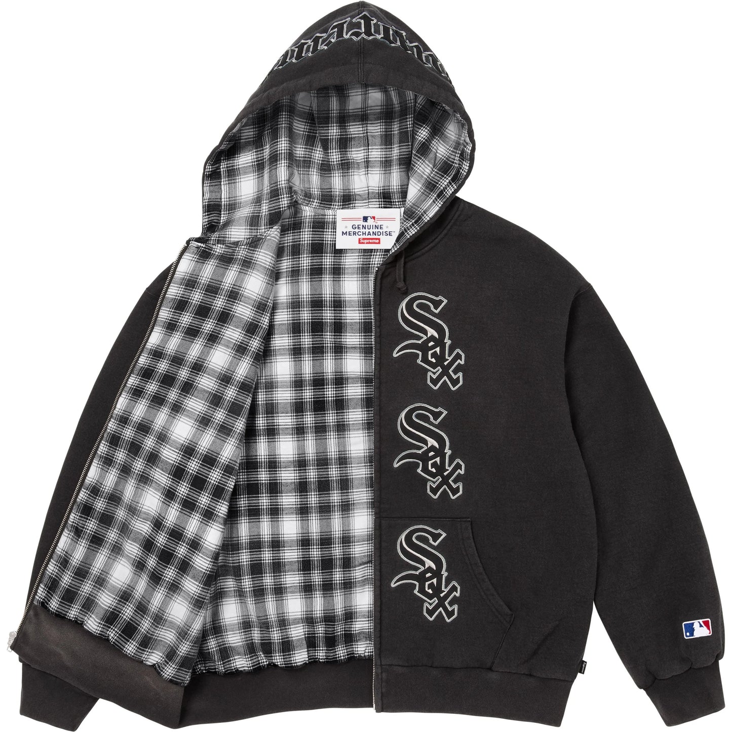 Supreme®/Chicago White Sox™ Zip Up Hooded Sweatshirt