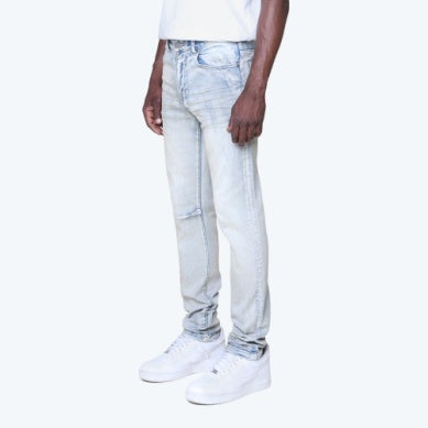 VINTAGE WASHED PLAIN JEANS