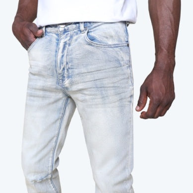 VINTAGE WASHED PLAIN JEANS