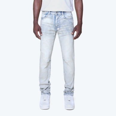 VINTAGE WASHED PLAIN JEANS